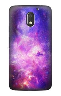 R2207 Milky Way Galaxy Case Cover for Motorola Moto E3