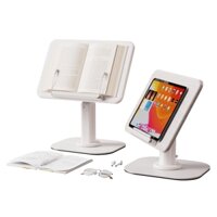 R28 Digimix Giá đỡ đọc sách, iPad, Laptop dạng đứng, kẹp sách bàn vẽ, bàn học thể điều chỉnh độ cao chống rung lắc.