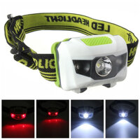 R3+2LED Super Bright Mini Headlamp Headlight Flashlight Torch Lamp Light 300Lumen 4modes Accessory