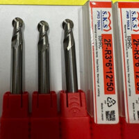 (R3) Dao phay ngón hợp kim chuyên nhôm 60HRC, 2F-R0.5*4*2*50