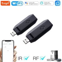 Ra lệnh giọng nói bật tắt điều hòa tivi từ xa qua điện thoại bằng wifi 4G USB IR+RF 180 TUYA SMART