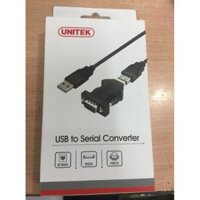 Rắc Chuyển Đổi USB 1.1 To RS232 Unitek Y-109 Chính Hãng