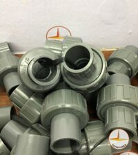Rắc co 27 nhựa PVC Bình Minh, khớp nối sống 27 - RC27
