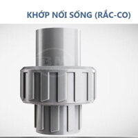 Rắc co uPVC 34 Bình Minh (Khớp nối sống)