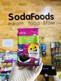 Rắc cơm rong biển ORGANIC PINK FONG (SET 3 GÓI)- (12M+)