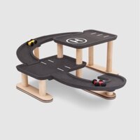 Race N Play nhà để xe bằng gỗ - Race N Play wooden parking Garage