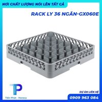 Rack ly 36 ngăn-GX060E, RACK NHỰA SỬ DỤNG TRONG NHÀ BẾP, MÁY RỬA CHÉN