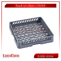 Rack Nhựa Đựng Tô, Chén, Dĩa GX065 Dùng Cho Máy Rửa Chén Công Nghiệp - TAMTAM