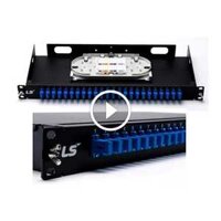 Rackmount LC ODF (OM3)LS Solution LS-FDF-LC-SM-008-DP