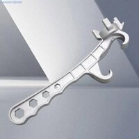 Radiantbeam 2 CÁI Dụng cụ mở hộp kim loại, Dụng cụ mở nắp thùng thùng, Dụng cụ mở nắp hợp kim nhôm bạc thực tế Công cụ nắp cờ lê Thùng sơn