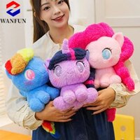 Radiantedge Búp bê nhồi bông Pony nhỏ, Ngồi Pinkie Pie Little Pony Đồ chơi sang trọng, Sáng tạo Sparkle Hoạt hình dễ thương Anime Pony Búp bê sang trọng Quà tặng sinh nhật