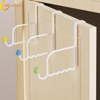 Radiantflash 3 Móc Sau Cửa, Móc Hạt Gốm Chống Rỉ Sét Không Đục Lỗ, Sáng Tạo Sắt Rèn Liền Mạch Khăn Giá Treo Ký Túc Xá