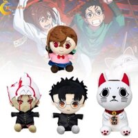 Radiantflash Dandadan Đồ chơi sang trọng, Búp bê Momo Ken Turbo Bachan, Mèo may mắn Takakura dễ thương Ayase Trò chơi Gối búp bê Quà tặng trẻ em