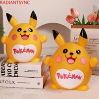 Radiantsync Doremon Heo Đất, Tiết Kiệm Xe Tăng Hình Mẫu Hộp Tiền Đôrêmon, Hộp Tiền Gửi An Toàn Trang Trí Anime Lớn Pikachu Tiết Kiệm Bình Tiền Mặt