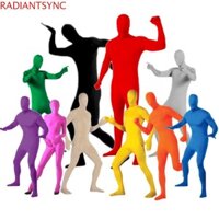 Radiantsync Kid Adult Zentai, Trang phục áo choàng tàng hình Trang phục Bộ đồ toàn thân, Bộ đồ Spandex sáng tạo Bộ áo liền quần bó sát da nhiều màu Photo Pros