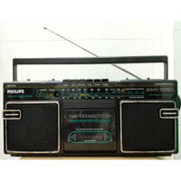 Radio cassette Philips D8060 đồ cũ nghe hay ok 100% 8W