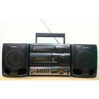 Radio cassette Sony CFS-1058S đồ cũ nghe hay ok 100%