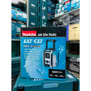 Radio công trường dùng điện + pin Makita DMR114