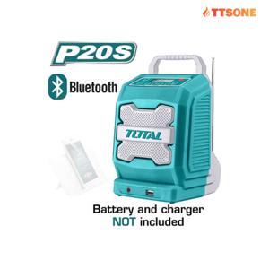 Radio công trường pin 20V Total TJRLI2001