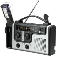 Radio fm / am Tích Hợp Loa Đa Năng Có Đèn Pin led Để Bàn