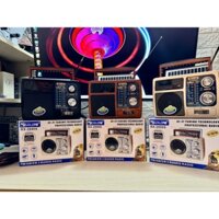 Radio FM RX-2692 DS có bluetooth Sạc Năng Mặt Trời-phong cách cổ điển âm thanh to rõ hỗ trợ thẻ nhớ usb -Qùa tặng