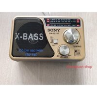 Radio FM sony pin sạc có đèn Sw-521UT