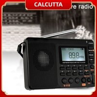 Radio Kỹ Thuật Số Retekess V115 3W FM / AM Có Thể Sạc Lại Được
