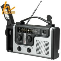 Radio năng lượng mặt trời đa chức năng có đèn LED tiện lợi