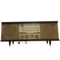 Radio ống chân không National BM-550D (Vacuum Tube Radio Antique Made in Japan)