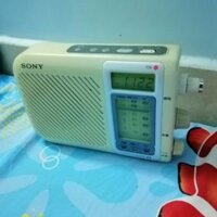 Radio sony nhập cũ 3 pin trung