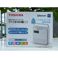radio toshiba TY CB100 hoạt động tốt cd fm 108mzh chống nước dùng pin điện 100v
