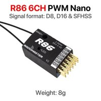 Radiomaster R81 R84 R86 R86C R88 V2 2.4GHz Trên 1KM SBUS Nano Thu Tương Thích Với FrSky D8 TX16S Cho RC Drone