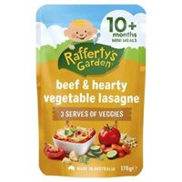 Raffertys Garden 10+ Tháng Mì ống Ý Lasagne 170g