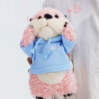 Rái cá biển chà mặt sang trọng búp bê thoải mái búp bê thú nhồi bông gấu cô gái món quà sinh nhật đ