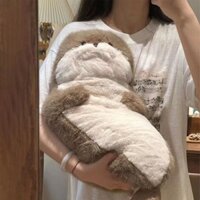 Rái cá biển Đồ chơi sang trọng Mềm mại Búp bê dễ thương Rái cá biển dễ thương Ann Ngủ Búp bê sáng t