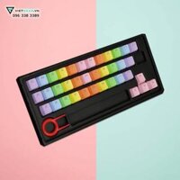 Rainbow 37 PBT double shot xuyên led