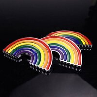 Rainbow Car Logo Car Personality Metal Modification Car Body Sticker Rear Car Badge Electric Car Motorcycle Decorative Sticker Fuel Tank Stickers qjVu