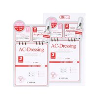 Rainbow L'affair Hộp 10 Miếng Mặt Nạ Dưỡng Da 3 Bước Rainbow L'affair Ac-dressing Skin Renewal 25ml