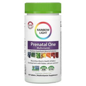 Rainbow Light Prenatal One Multivitamin - Viên cung cấp vitamin và khoáng chất cho phụ nữ mang thai , 150 viên