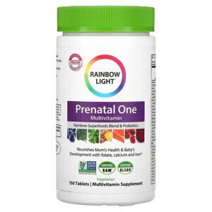 Rainbow Light Prenatal One Multivitamin - Viên cung cấp vitamin và khoáng chất cho phụ nữ mang thai , 150 viên