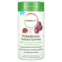 Rainbow Light Probiolicious Probiotic Gummies Delicious Berry 50 Gummies