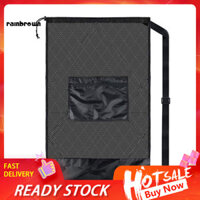 Rainbrown  Túi đựng bóng thể thao dung tích có dây đeo có thể điều chỉnh để lưu trữ bóng chuyền Túi dây rút lưới nhẹ cho đồ dùng thể thao Lý tưởng cho Đông Nam