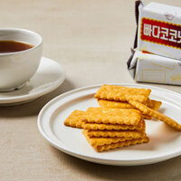 Rakuten bơ dừa hương vị bánh quy giòn 100g thức ăn bánh ngọt ăn sáng