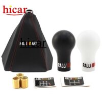 Rallart Núm Gạt Cần Số Xe Hơi   Đa Năng 5 / 6 Tốc Độ Tự Động Bánh Răng Chuyển Số Núm Đen / Trắng Hộp Số Bằng Tay Xe Hơi (MT)