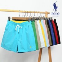 Ralph Lauren quần lướt sóng Ngắn Màu Trơn cho nam thêu nhãn nhỏ RALPH LAUREN Polo Paul cho nam dn1n