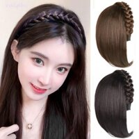 Ralph Xương Cá Đầu Tóc Giả Tổng Hợp Tự Nhiên Cô Gái Đen Nâu Đảng Tất Cả Trận Đấu Vô Hình Hàng Ngày Ngắn Thẳng Đầu Tóc Giả