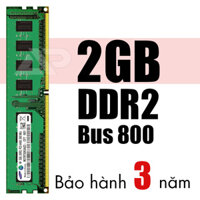 Ram 2gb ddr2 bus 800 máy tính bàn. Bảo hành 3 năm