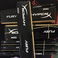 Ram 4G/DDR4/Bus 2133-2400 Kington Fury HyperX tản nhiệt