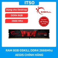 Ram 8GB GSKILL Aegis DDR4 2666 chính hãng
