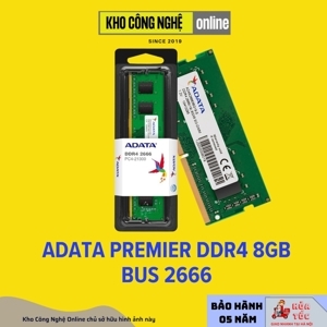 RAM Adata Premier 8GB DDR4 Bus 2666MHz